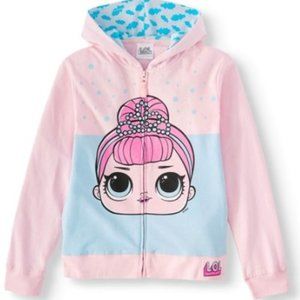 LOL Surprise!DOLL Glitter Hoodie Sweatshirt